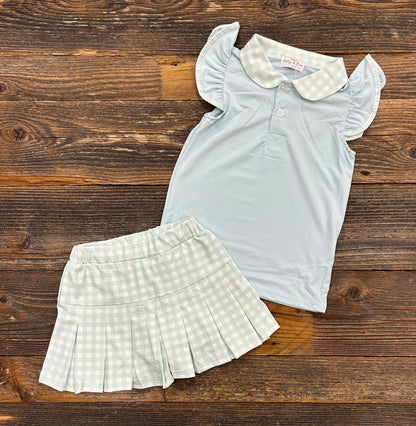 Ruffle Active Skort Set