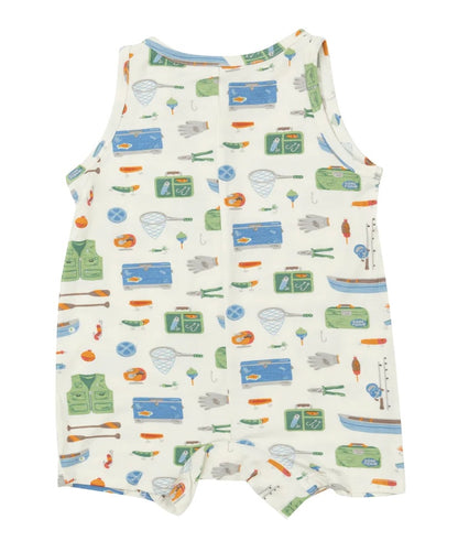 Angel Dear Fishing Tools Shortie Romper