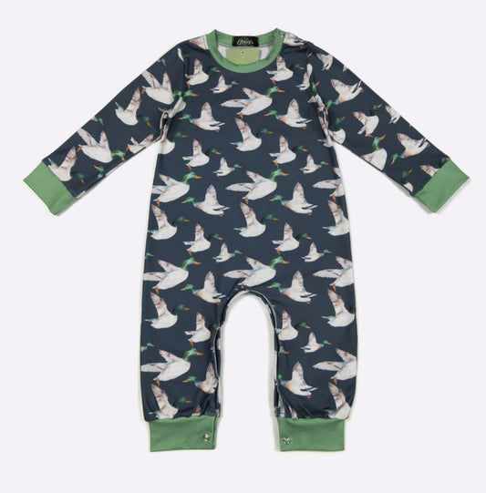 CC Navy Mallard Romper