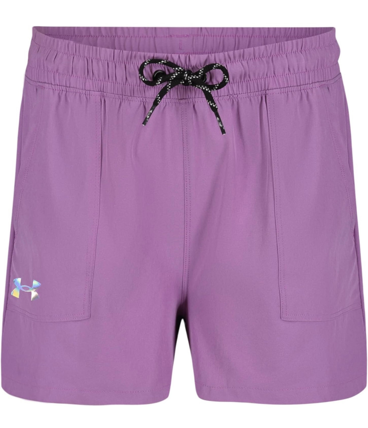 Under Armour Provence Purple Youth Girls Hybrid Shorts