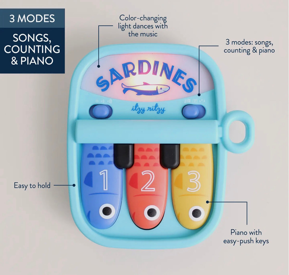 Bitzy Tunes Musical Piano Toy