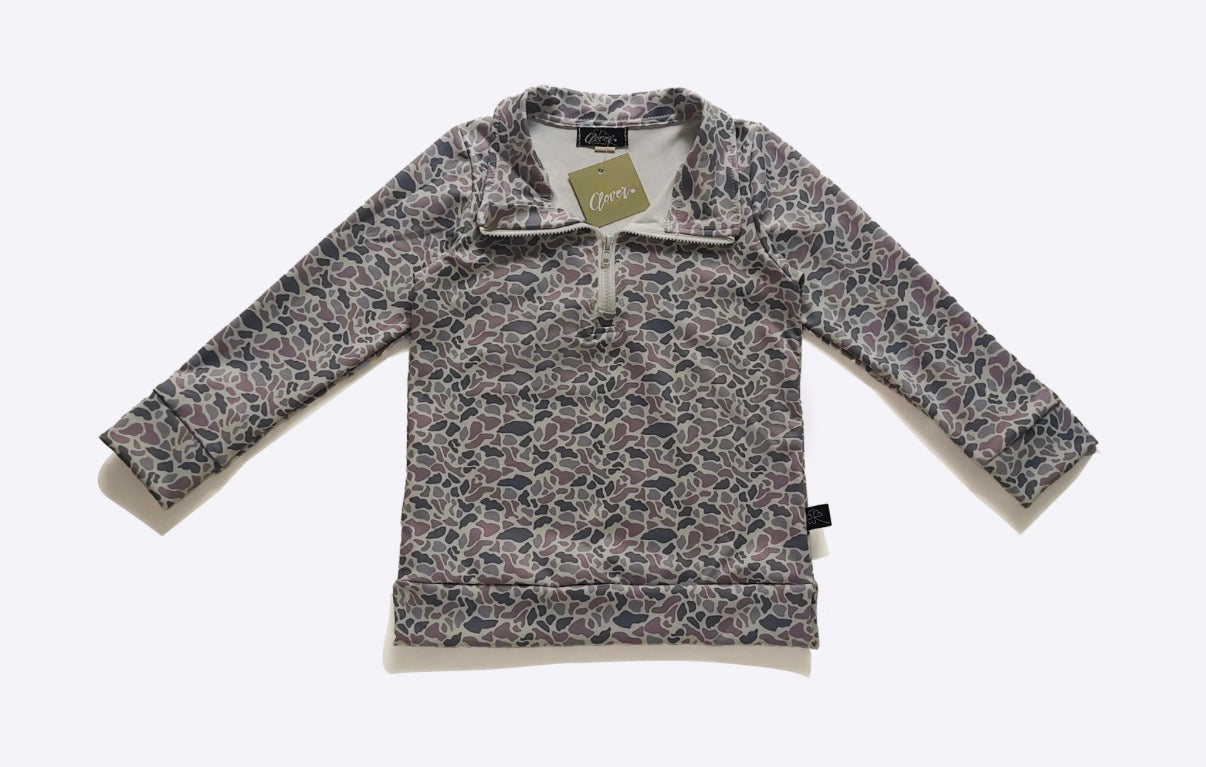 Urban Camo Quarter Zip