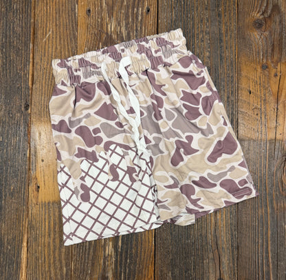 Camo Drip Shorts
