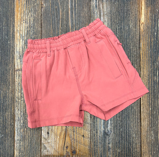 Meripex Freeballers Relaxed Red Sports Shorts