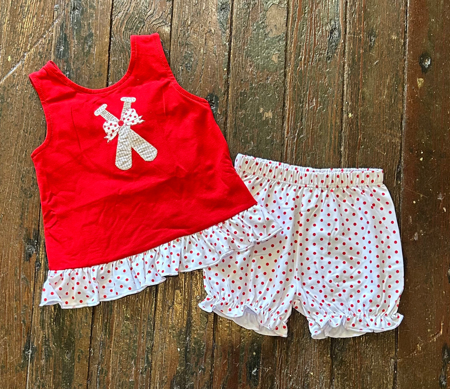 Three Sisters Play Ball Bloomer Set #779