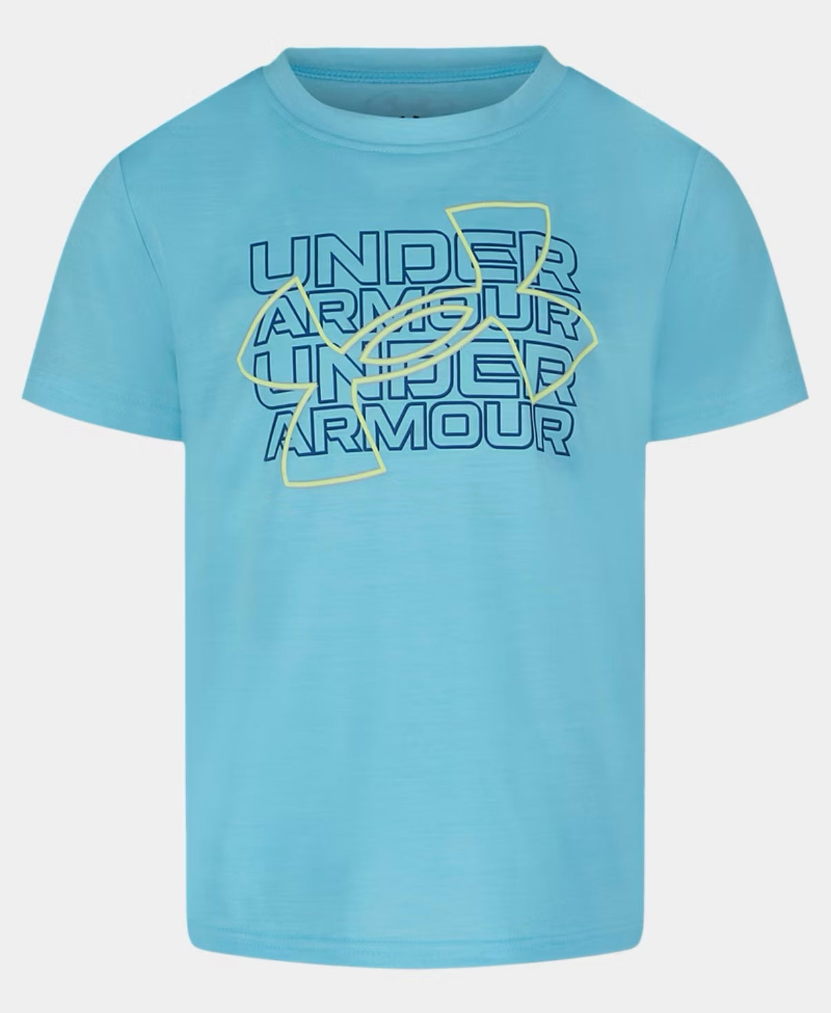 Under Armour Fresco Blue / Blue Topaz Twist Logo Textured Tee