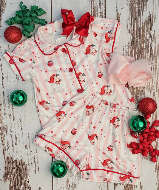 Santa & Stripes Pajamas