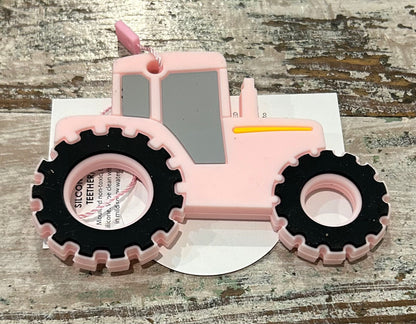 Silicone Tractor Teether
