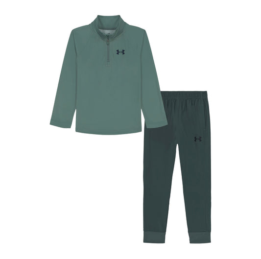 Under Armour Serpentine 1/4 Zip Tech Jogger Set
