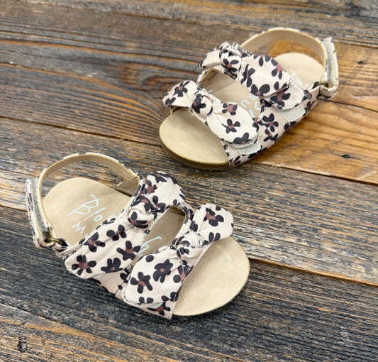 Blowfish Gal Pal Leopard Flower Bow Sandal