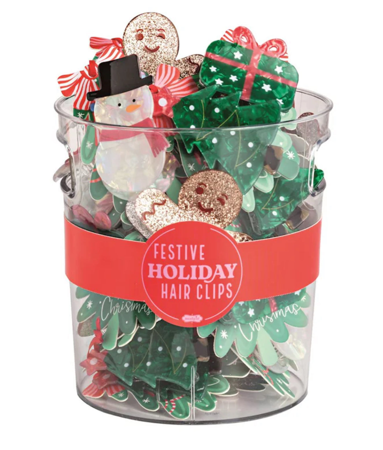 Mudpie Holiday Claw Clip