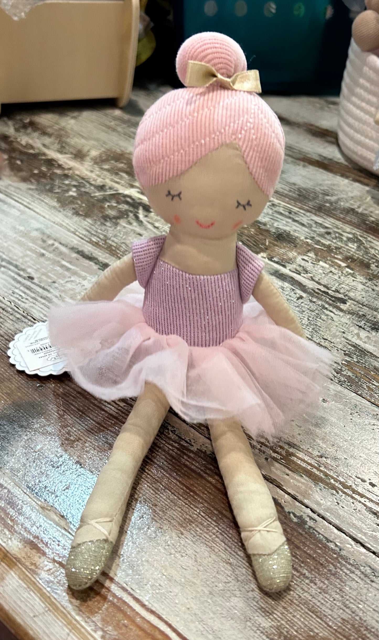 Mudpie Ballerina Doll