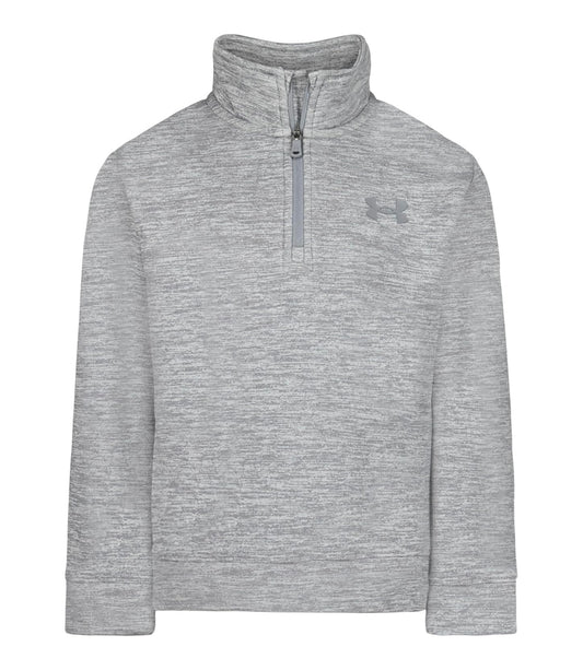 Under Armour Steel / White Twist Steel Castlerock Quarter Zip Pullover
