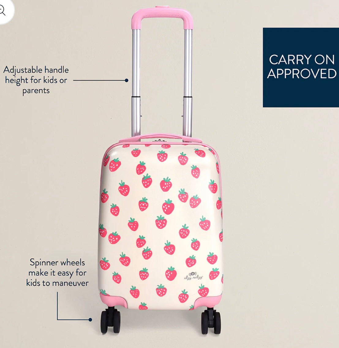 Itzy Ritzy Explorer Toddler Suitcase