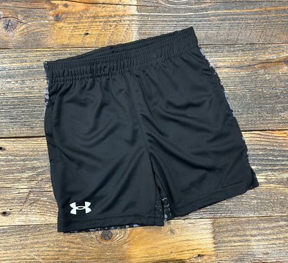 Under Armour Black & Croc Camo Blocked Tech Short