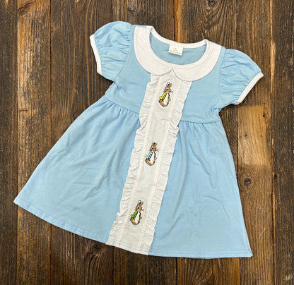 Peter Rabbit Embroidered Dress