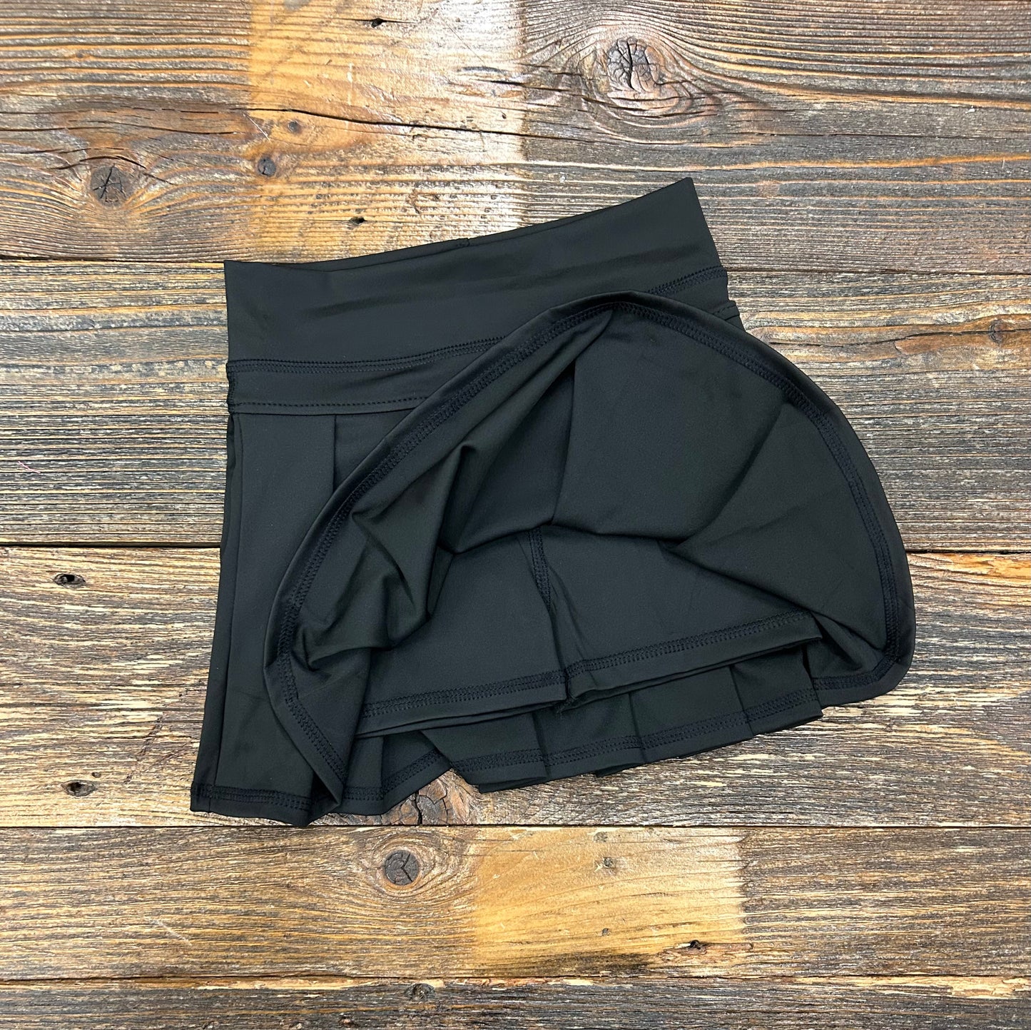 Pleated Yoga Skorts