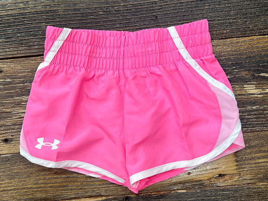 Under Armour Flour Pink Fly By Short
