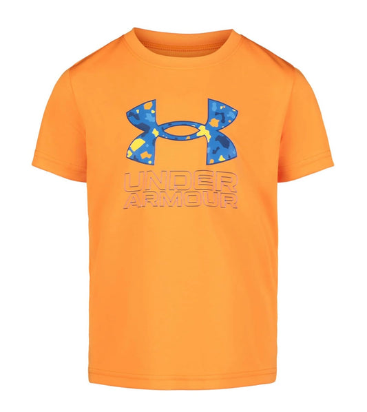 Under Armour Atomic Orange Mosaic Logo Tee