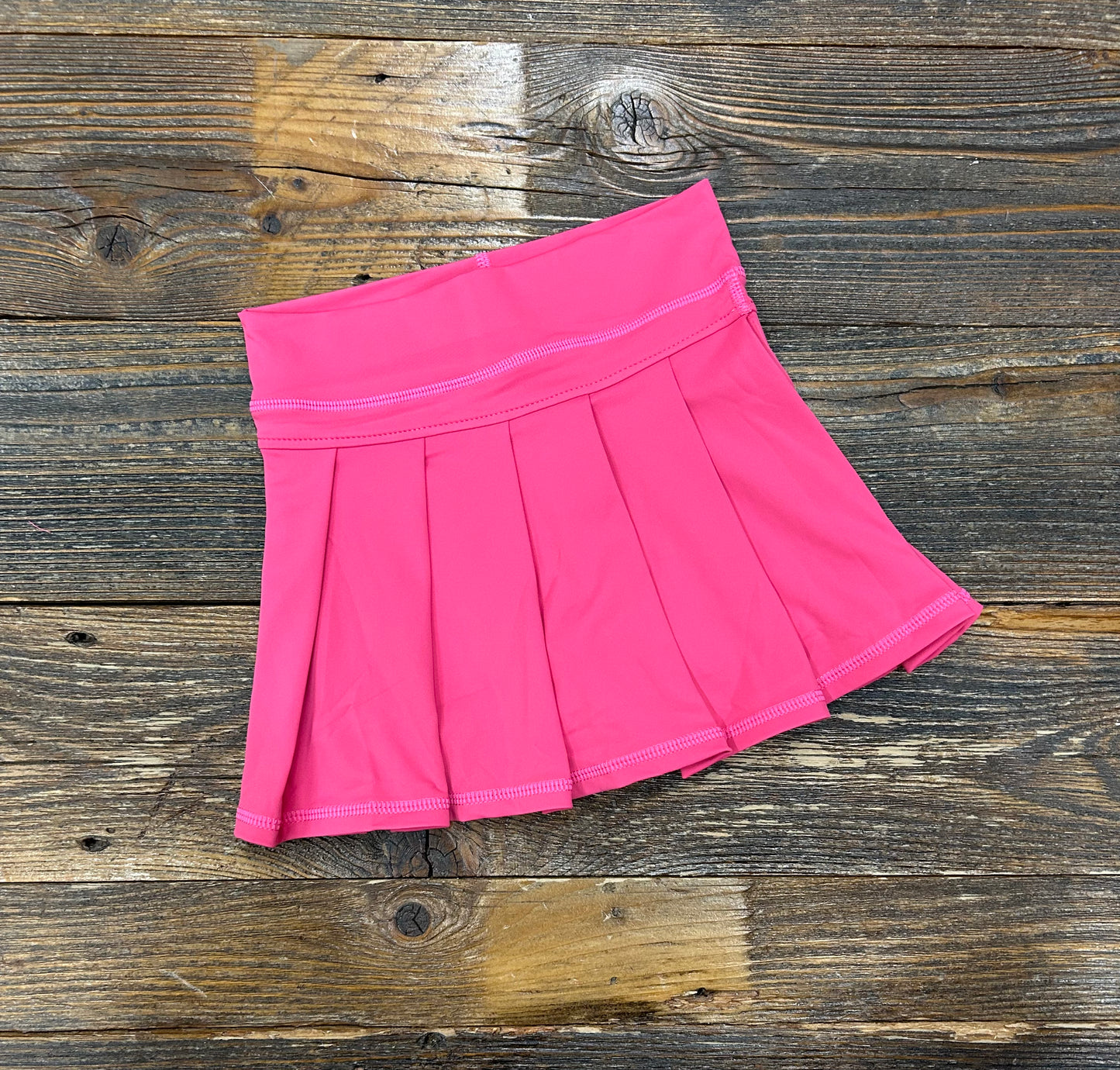 Pleated Yoga Skorts