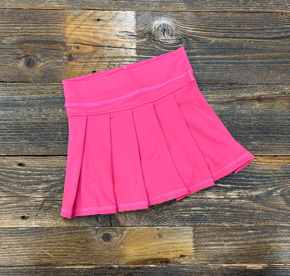 Pleated Yoga Skorts