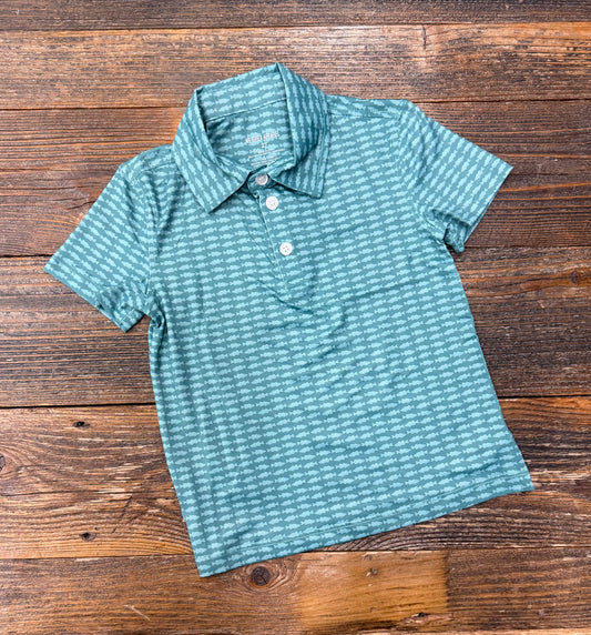 Meripex Teal Bass Polo