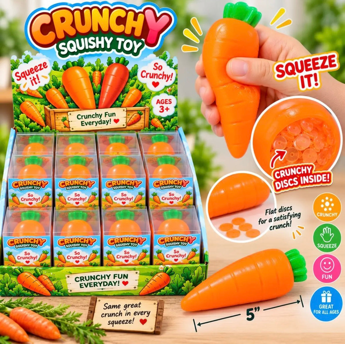 Crunchy Carrot Squishy