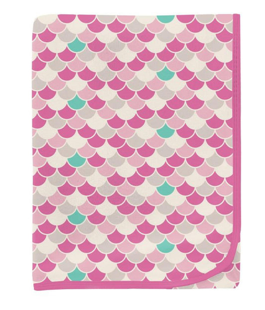 Kickee Tulip Scales Swaddling Blanket