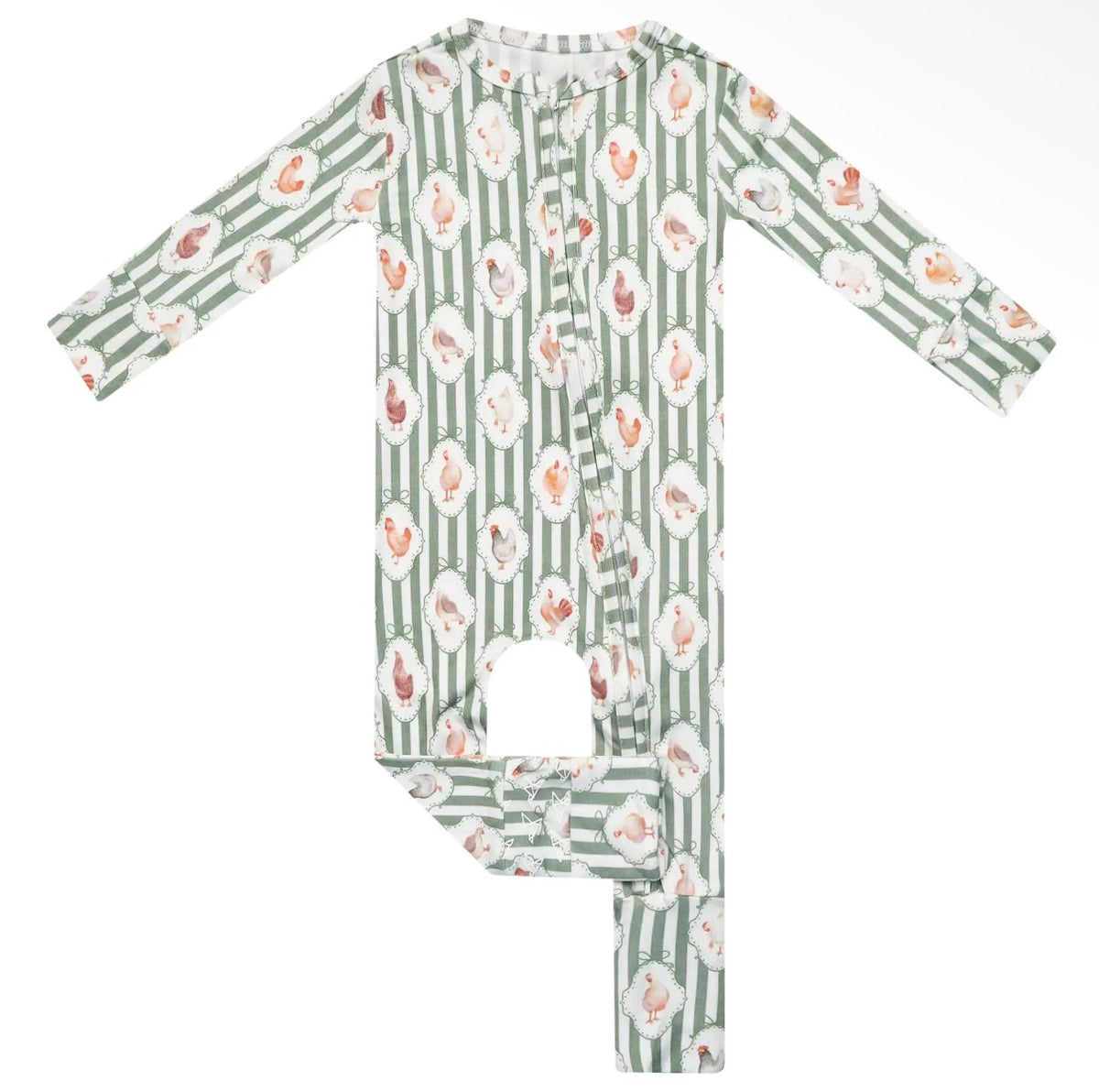 Copper Pearl Constance Convertible Footie
