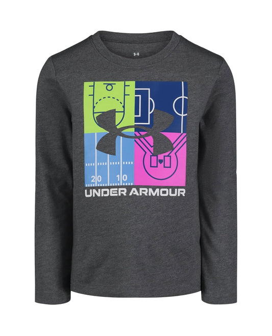 Under Armour Boys Logo Multi Sport Long Sleeve