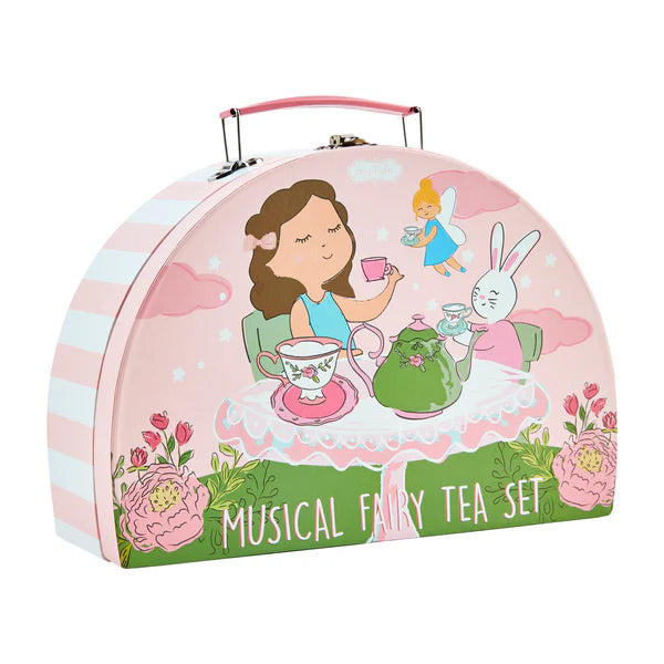 Mudpie Musical Tin Tea Set