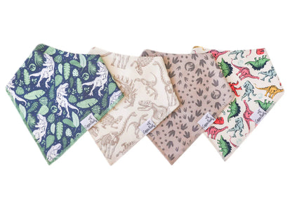 Copper Pearl Bandana Bib Sets