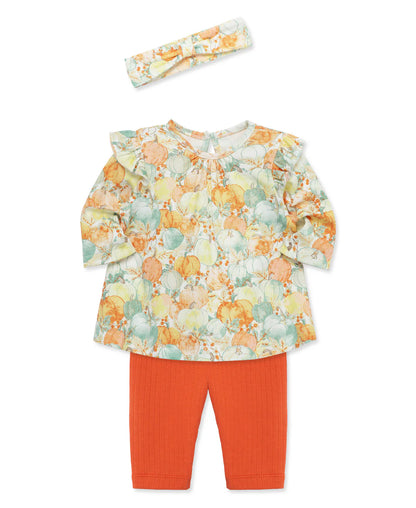 Little Me Pumpkin Tunic Set