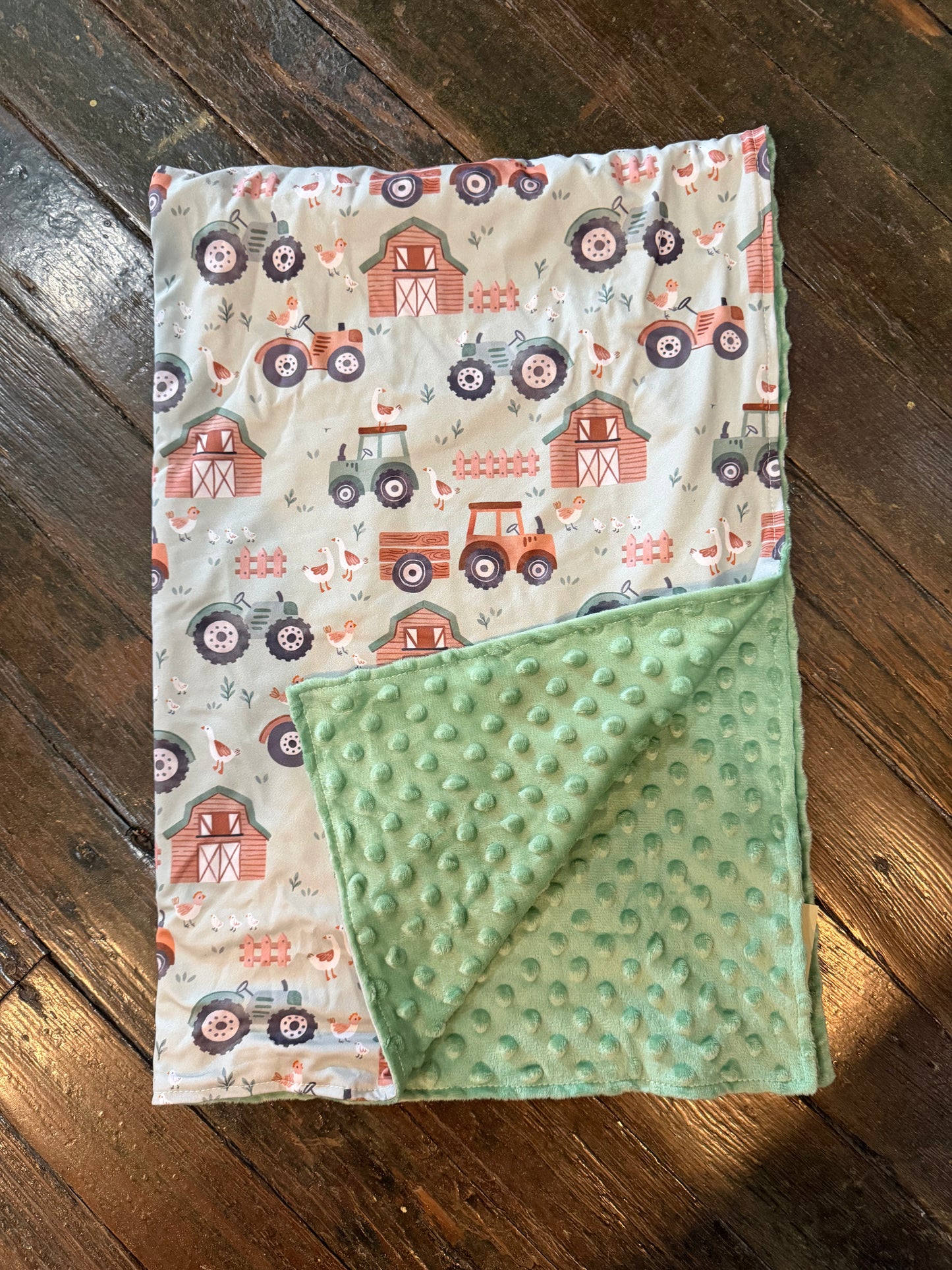 Green Farm Blanket
