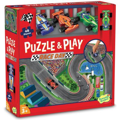 Puzzle And Play - Racecar