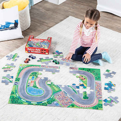 Puzzle And Play - Racecar