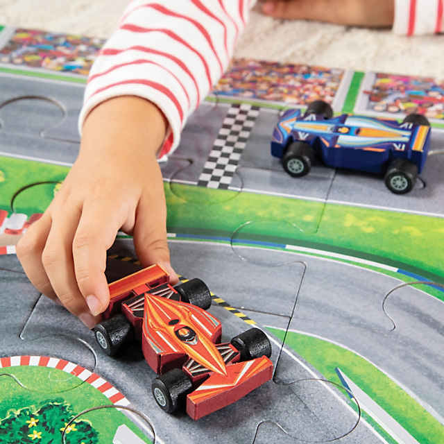 Puzzle And Play - Racecar