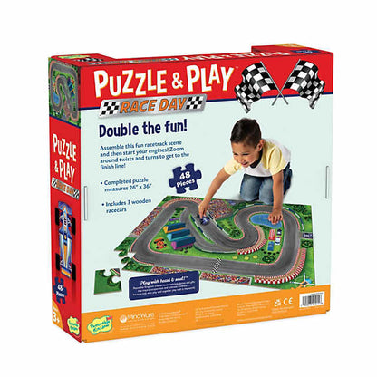 Puzzle And Play - Racecar