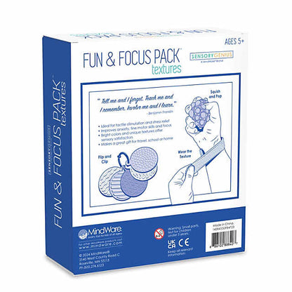 Sensory Genius Fun & Focus Pack Textures