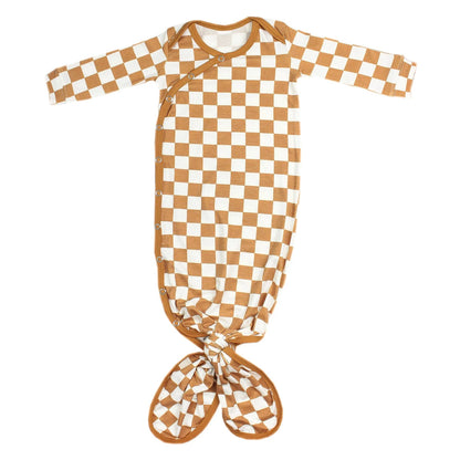 Copper Pearl Knotted Gown