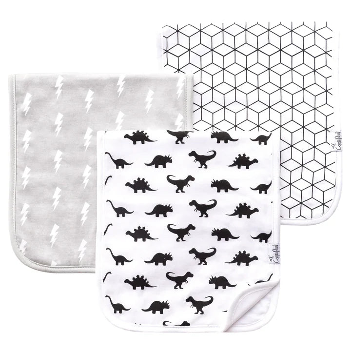 Copper Pearl Burp Cloths