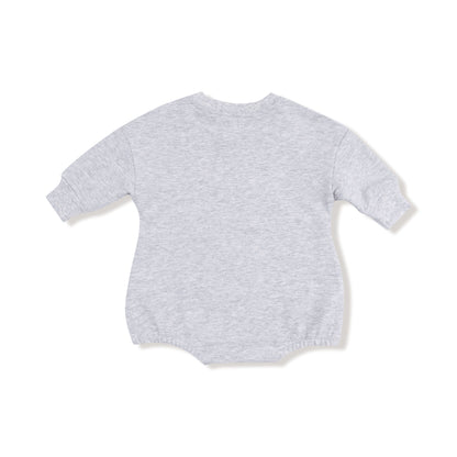 Angel Dear French Terry Varsity Heather Grey Newcomer Football Bubble