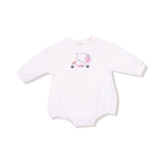 Angel Dear Pink Golf Sweatshirt Bubble