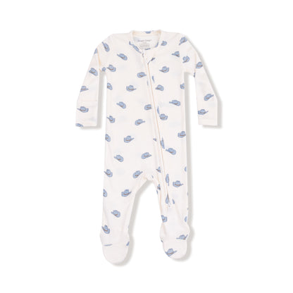 Angel Dear Petite Cowboy Hats 2 Way Zipper Footie
