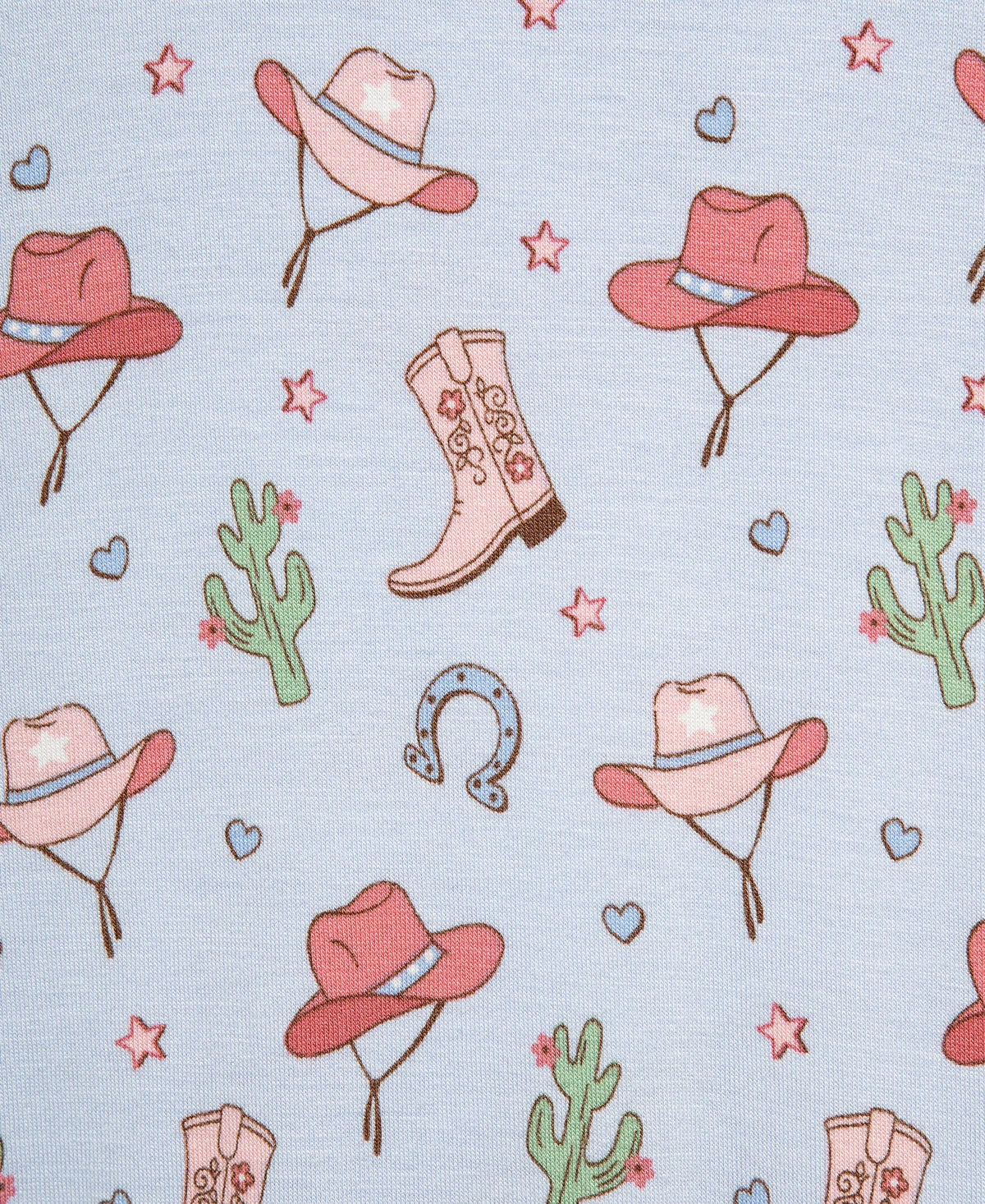 Little Me Cowgirl Non-Slip Convertible Footie