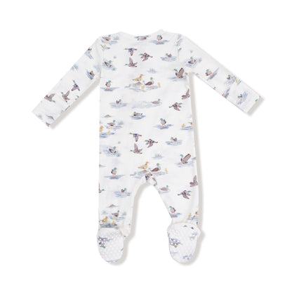 Angel Dear Migrating Mallards 2 Way Zipper Footie