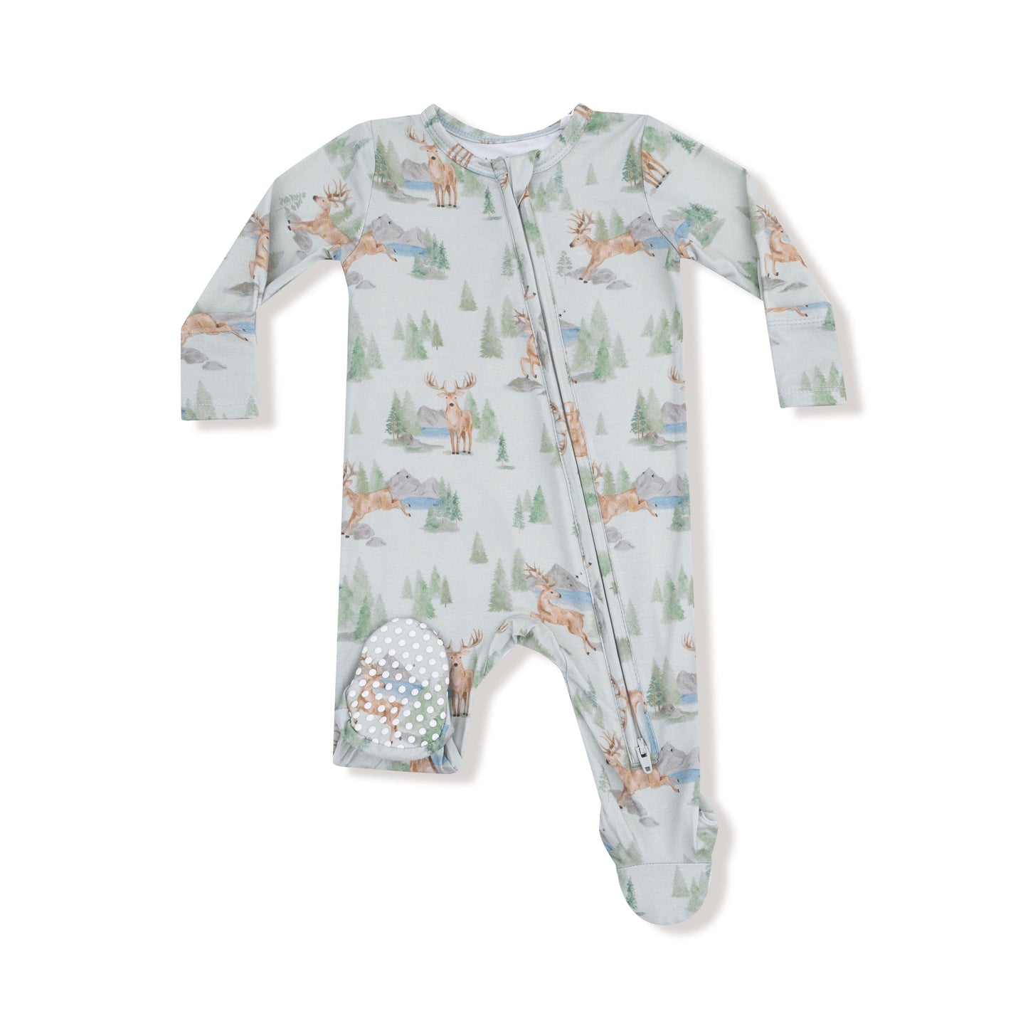Angel Dear Buck Deer 2 Way Zipper Footie