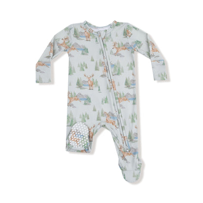 Angel Dear Buck Deer 2 Way Zipper Footie