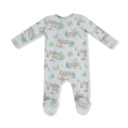 Angel Dear Buck Deer 2 Way Zipper Footie