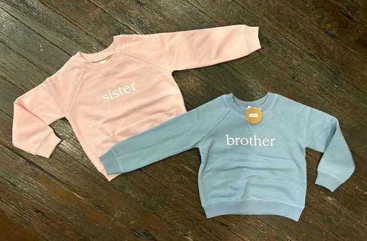 Mudpie Sibling Sweatshirt